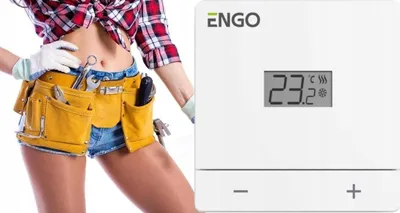 Image de ENGO | Régulateur de température EasyBATW - Blanc - Précis et fiable - Design minimaliste