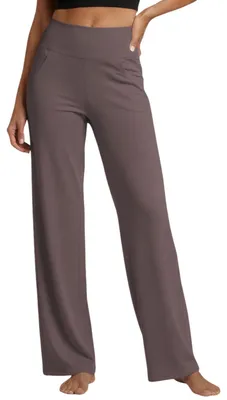 Zdjęcie produktu dla Solidchoice - Eleganckie legginsy do jogi dla kobiet, o szerokich nogawkach