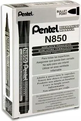 Produktbild von Pentel N850, Schwarz, Schwarz