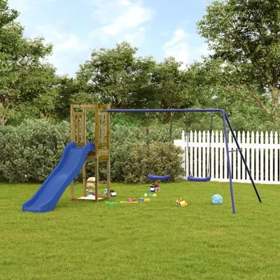 Produktbild von Möbel Spielturm Imprägniertes Kiefernholz - Schaukeln 3155959