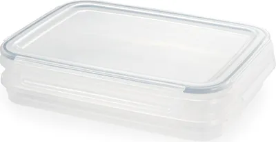 Image de Tescoma Boîte à deux étages FRESHBOX 1,0 l, rectangulaire