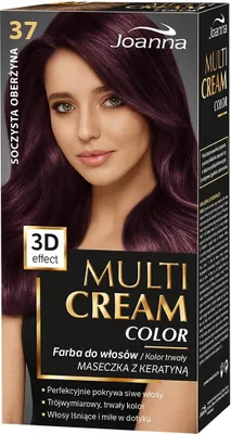 Zdjęcie produktu dla Joanna Multi Cream Color Dye Juicy Aubergine