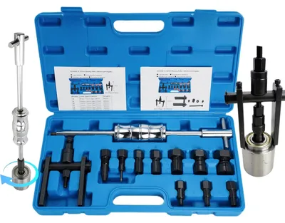 Productafbeelding van Lagertrekker - Lagertrekkerset - Binnenlagertrekker - Glijhamer - 8 spantangen 8-32 mm