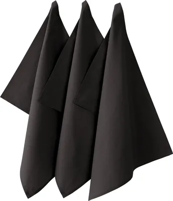 Produktbild von REDBEST Geschirrtuch Seattle" 3er-Pack anthrazit 50x70 cm"