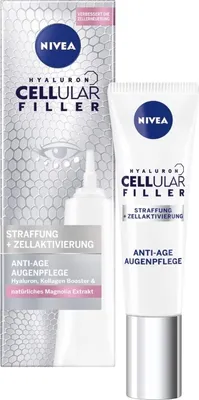 Produktbild von Nivea, Hyaluron Cellular Filler, Straffende Augencreme mit Magnolienextrakt, 15 ml