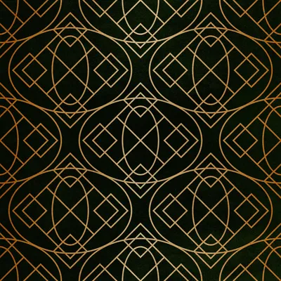 Image de Royal Velvet Tissu Polyester A coudre - Motif ornement géométrique