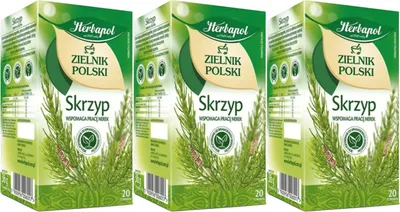 Produktbild von Herbapol Schachtelhalmtee 3x 20 Teebeutel - Ackerschachtelhalm Tee Kräutertee