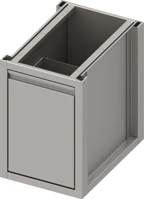 Produktbild von Unterschrank Boxversion 2.0 mit Abfallkipper, Sockelbau 450x540x660 mm