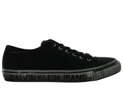 Zdjęcie produktu dla Calvin Klein Trampki męskie Deangelo czarne materiałowe lekkie 41