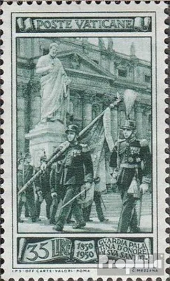 Produktbild von Briefmarken Vatikanstadt 1950 Mi 172 postfrisch Palatingarde