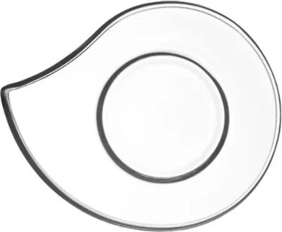 Image de Sous-verres pour thé LAV Eva set de 6 en verre 135 mm