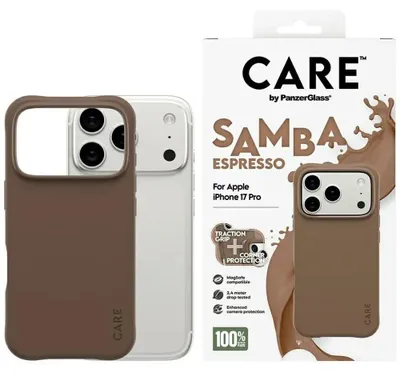 Immagine prodotto di Etui Care By Panzerglass Samba Magsafe Na Iphone 17 Pro - Brązowe