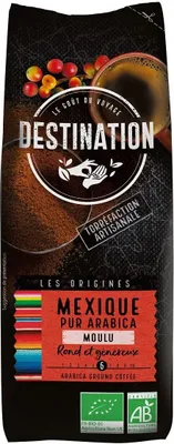 Produktbild von 100 % ARABICA-KAFFEE, GEMAHLEN, MEXIKO, FAIR FOR LIFE, , 250 g – DESTINATION