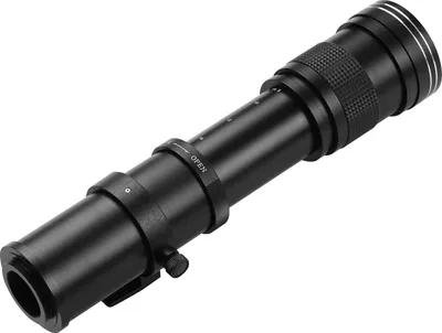 Produktbild von Kamera MF Super Telephoto Zoom Objektiv F/8.3-16 420-800mm T-Mount mit Universal 1/4 Gewinde Ersatz für Canon Nikon Sony Fujifilm Olympus Kameras