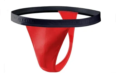 Zdjęcie produktu dla Sesto Senso Bielizna Męska STRING TIGER Briefs Tanga Stringi Majtki Męskie - Czerwony - M