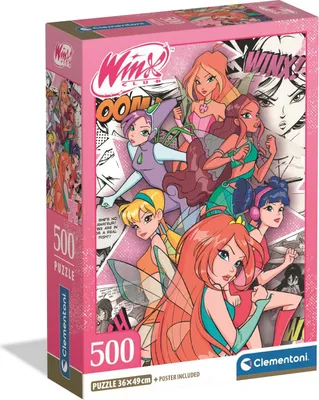 Image de CLE puzzle 500 Compact Winx 35154