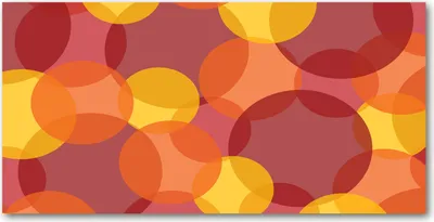 Produktbild von Tulup Glas-Bild -140x70- Wandkunst Dekorative Wand für Küche & Wohnzimmer - Kunst: modern & klassisch - Farbige Kreise - Mehrfarbig