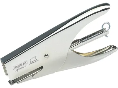 Produktbild von Rapid Supreme S51, 15 Blätter, Edelstahl, Standard-Clinch, 21/4, Metall, 80 g/m²