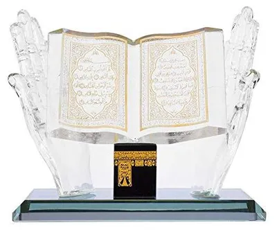 Kristallfiguren Moslem, 12,5x6,2x10,4 cm, Handwerk, Dekoration