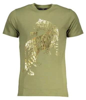 Produktbild von Cavalli Class Kurzarmhemd für Männer Formke olive L