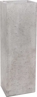 Zdjęcie produktu dla Donica Betonowa Zewnętrzna Na Dwór Z Otworami Zadora TOWER L 31x25x93 szary naturalny