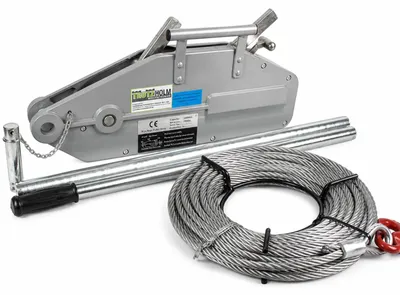Produktbild von Seilzug 1600kg Greifzug Seilwinde Forstseilwinde Offroad Winde 1,6 t to 20m Seil