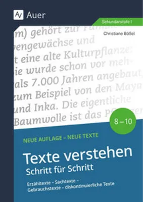 Image de Texte verstehen - Schritt für Schritt Klasse 8-10