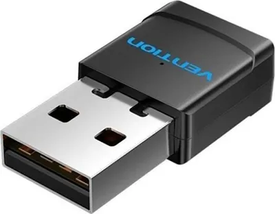 Image de Vention USB Wi-Fi Dual Band Adapter 2.4G/5G Noir