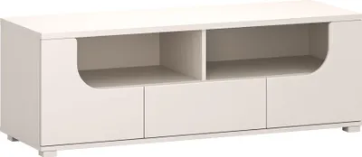 Immagine prodotto di Selsey Valles - Mobiletto TV con cassetto e vani a giorno, 130 cm, grigio cashmere