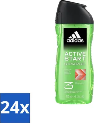 Obrázok produktu pre Sprchový gél Adidas Active Start 250 ml – výhodné balenie – 24 kusov