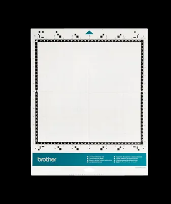 Produktbild von brother CADXMATLOW12 Schneidematte für Schneideplotter leicht klebend 305 x 305 mm (12 x 12 Zoll) für 0,1 - 0,3 mm dickes Material