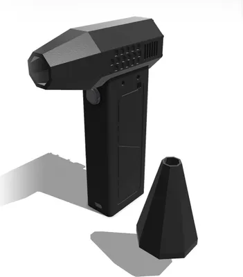 Produktbild von Handgefuehrter Strahlventilator, 140.000 U/min, Rohrventilator, 64 m/s Windgeschwindigkeit, buerstenloser Motor, Rohrturbolader, Hochleistungs-Rohrventilator, heftiges Staubgeblaese, leistungsstarkes Tastatur-Reinigungswerkzeug