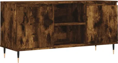 Obrázek produktu pro vidaXL TV skříňka kouřový dub 104x35x50 cm odvozený výrobek ze dřeva