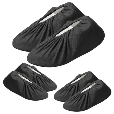 Immagine prodotto di Copriscarpe, 3 paia, neri, taglia EU 36-42, per scarpe