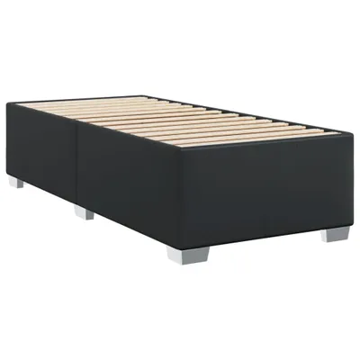 Produktbild von Bettgestell Schwarz 100x200 cm Kunstleder