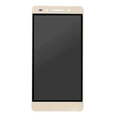Produktbild von Display für Huawei Honor 7 LCD + Rahmen Gold Bildschirm Touch