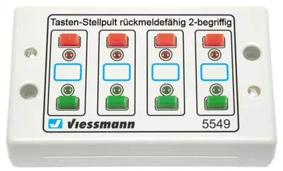 Produktbild von Viessmann 5549 - Universal-Tasten-Stellpult, rückmeldefähig, - Neu