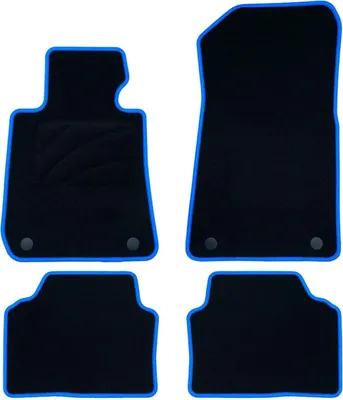 Immagine prodotto di Set di tappetini per auto OCC Motorsport OCCBW0026BL Blu 5 pezzi