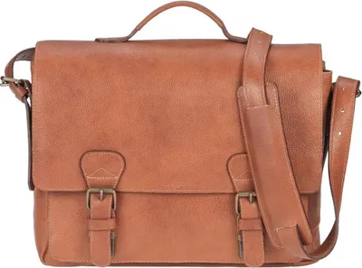 Produktbild von Ruitertassen Aktentasche Leder 2 Fächer 40cm Lehrertasche Schultasche Businesstasche Büchertasche 4003-77