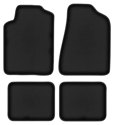Zdjęcie produktu dla Dywaniki samochodowe premium do Dodge Stratus (1995-2001) sedan welurowe podgumowane czarne