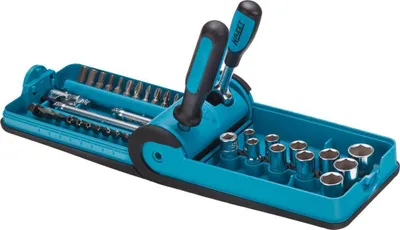 Immagine prodotto di Set di chiavi a bussola e punte Hazet _Smart Case_ 856-1 - Esagono cavo 6,3 mm (1/4 di pollice | 856-1)