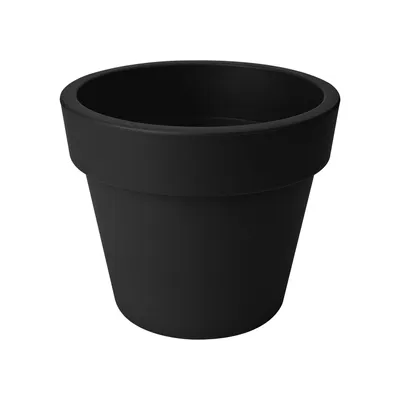 Produktbild von elho green basics top planter 30cm Übertopf - lebhaft schwarz