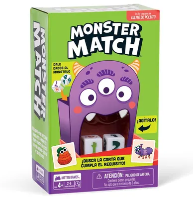 Productafbeelding van Asmodee Monster Match, een kaart- en dobbelspel voor kinderen