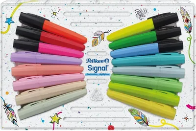 Zdjęcie produktu dla Pelikan Textmarker Signal farbig sortiert 16 St.