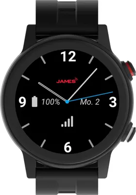 Produktbild von James R9 Seniorenuhr Gesundheitsuhr Fitnessuhr Notrufuhr mit SOS Knopf