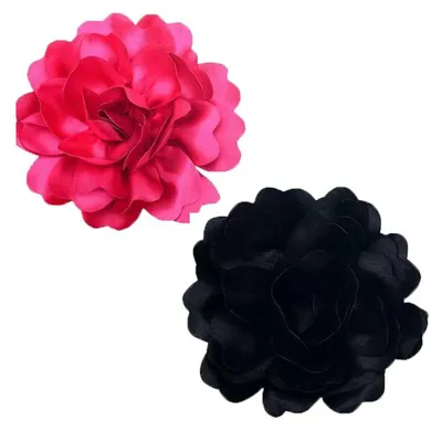 Produktbild von Broschen & Anstecknadeln für Damen,2 Stück Rosenbroschen, Stoffblumenbroschen, e