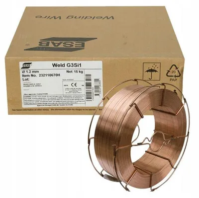Produktbild von ESAB WELD G3Si1 Schweißdraht MIG/MAG 1.2mm 15kg