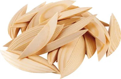 A pile of wooden dowels.