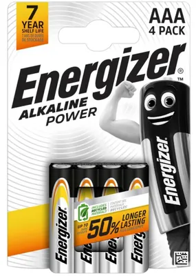 Zdjęcie produktu dla Baterie Energizer AAA, 12 opakowań po 4 sztuki