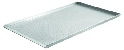 Immagine prodotto di Lamiera forata in alluminio 780 x 580 x 25 mm, 3 lati a 90°